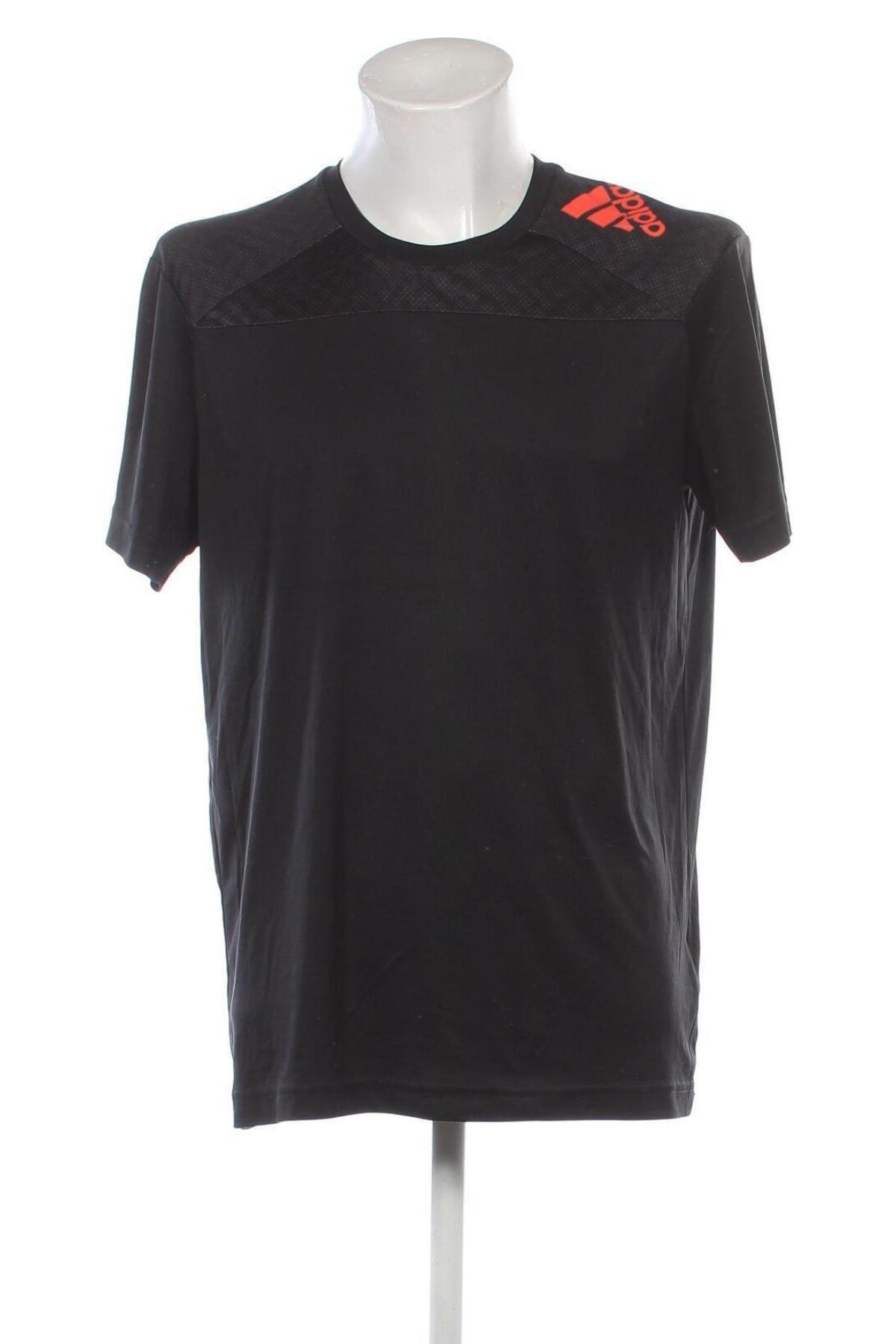 Ανδρικό t-shirt Adidas, Μέγεθος XL, Χρώμα Μαύρο, Τιμή 16,49 €