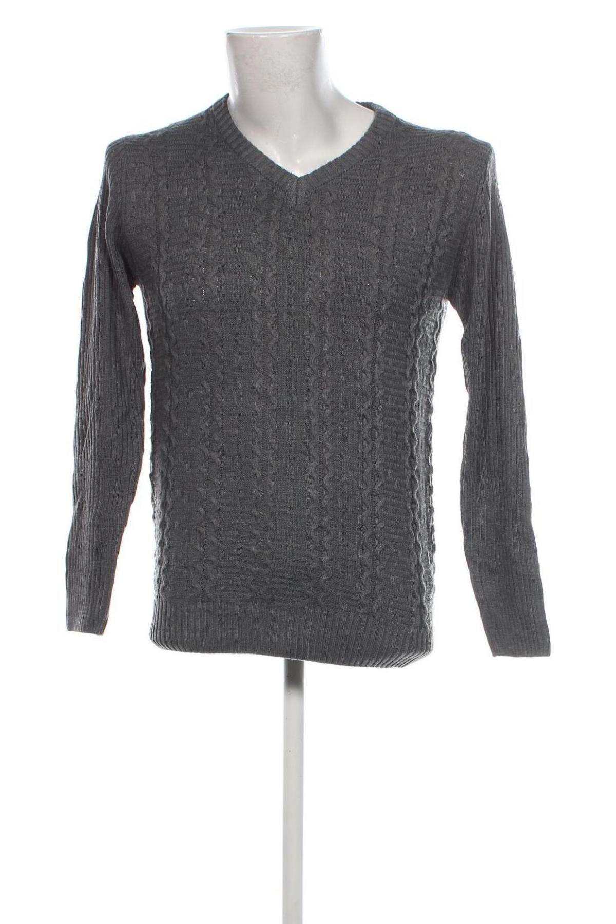 Herrenpullover, Größe L, Farbe Grau, Preis 24,99 €