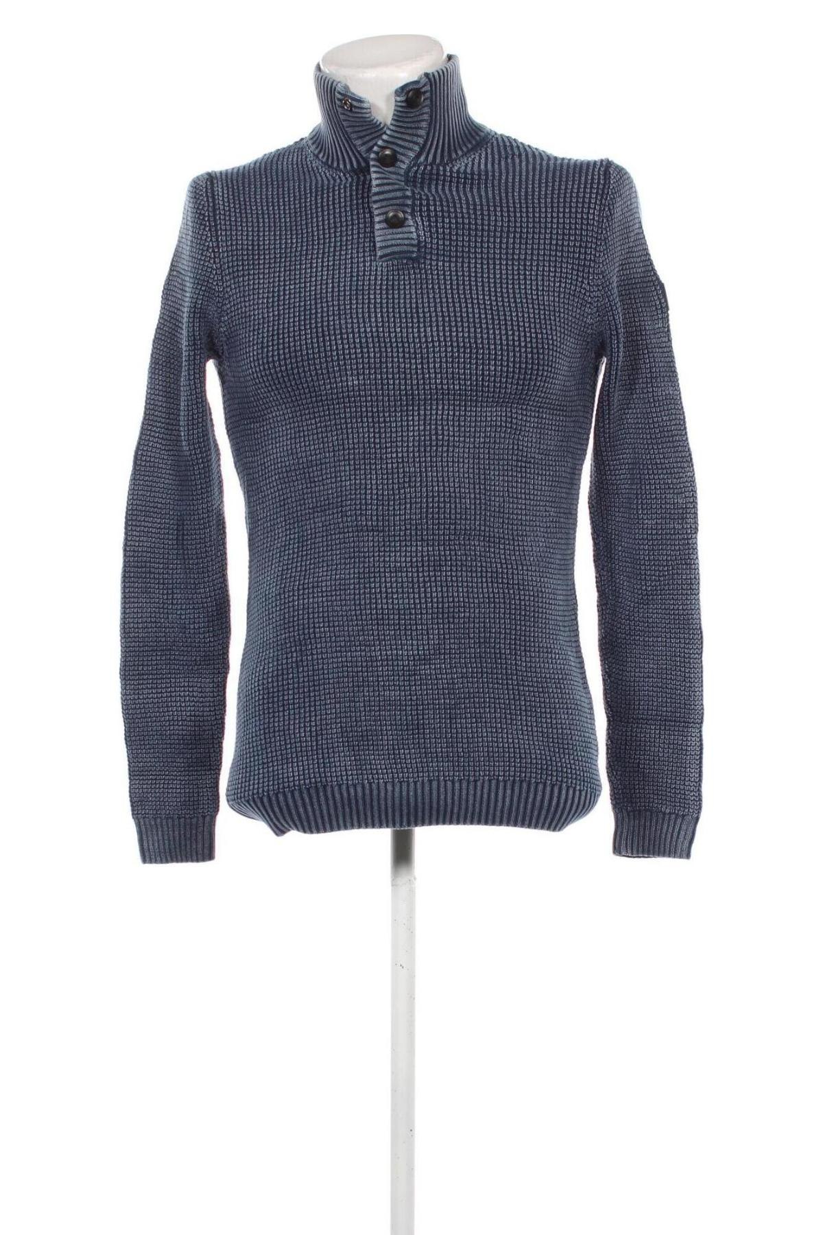 Męski sweter Edc By Esprit, Rozmiar M, Kolor Niebieski, Cena 77,99 zł