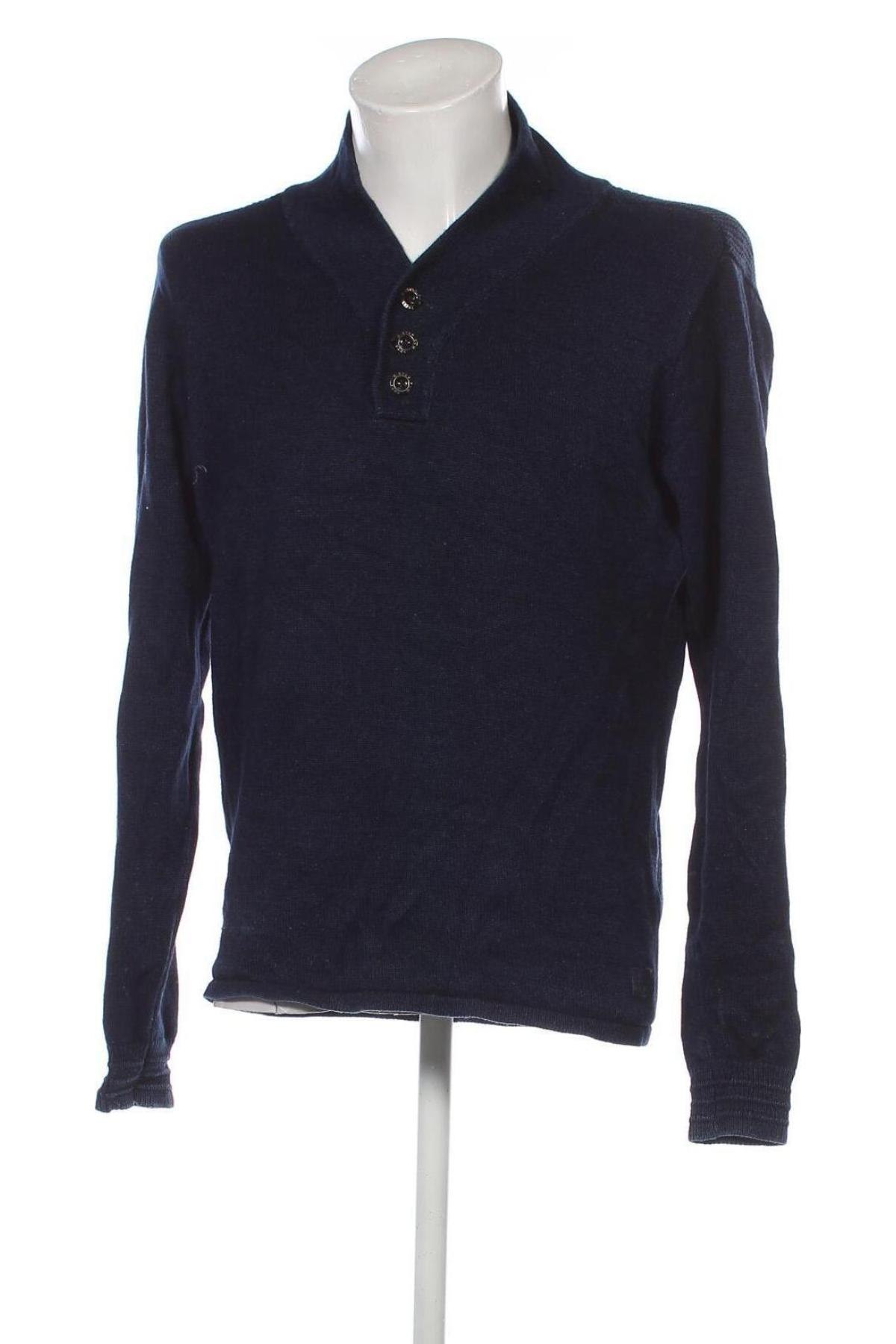 Pánsky sveter  G-Star Raw, Veľkosť M, Farba Modrá, Cena  54,95 €