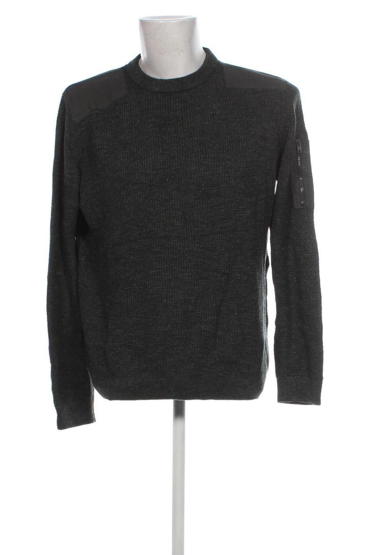 Męski sweter H&M, Rozmiar L, Kolor Szary, Cena 111,99 zł