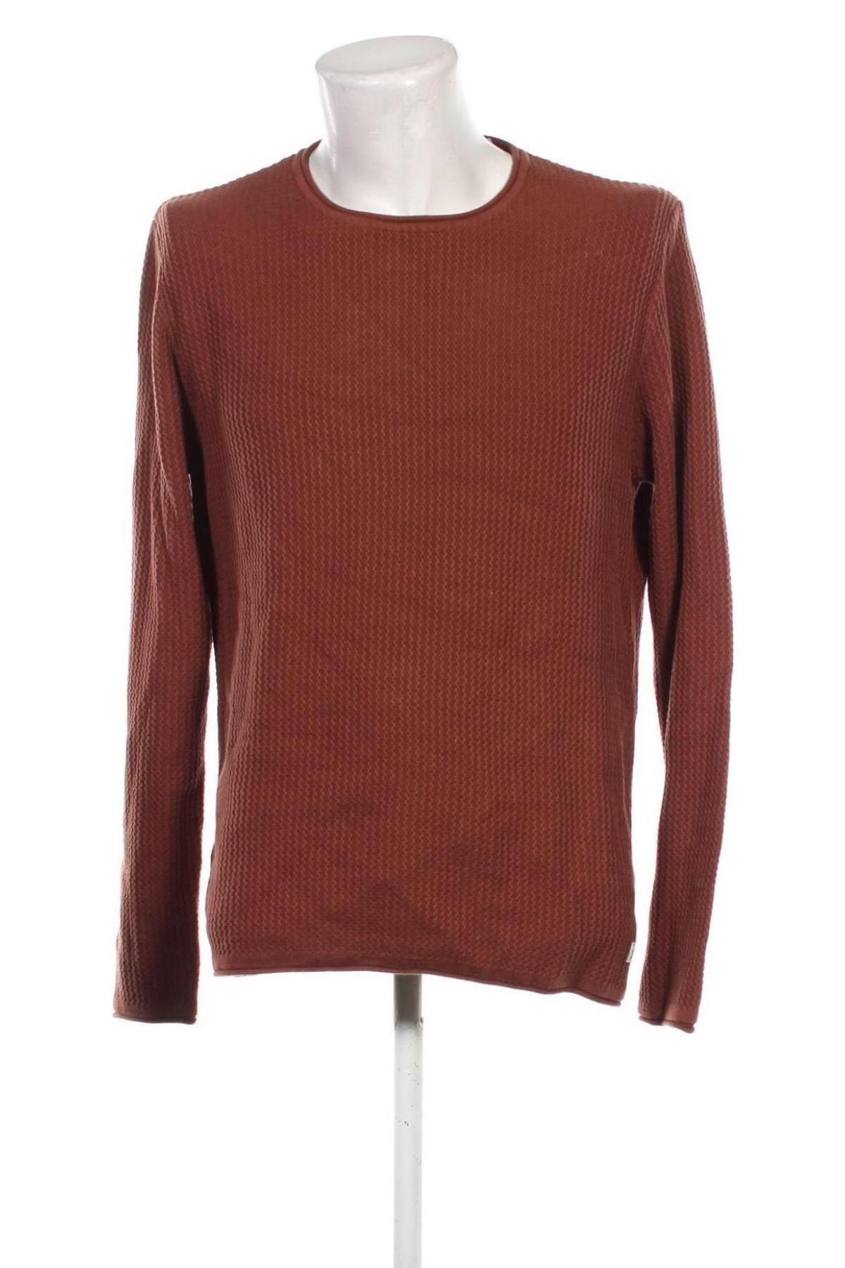 Męski sweter Jack & Jones, Rozmiar XL, Kolor Brązowy, Cena 131,99 zł