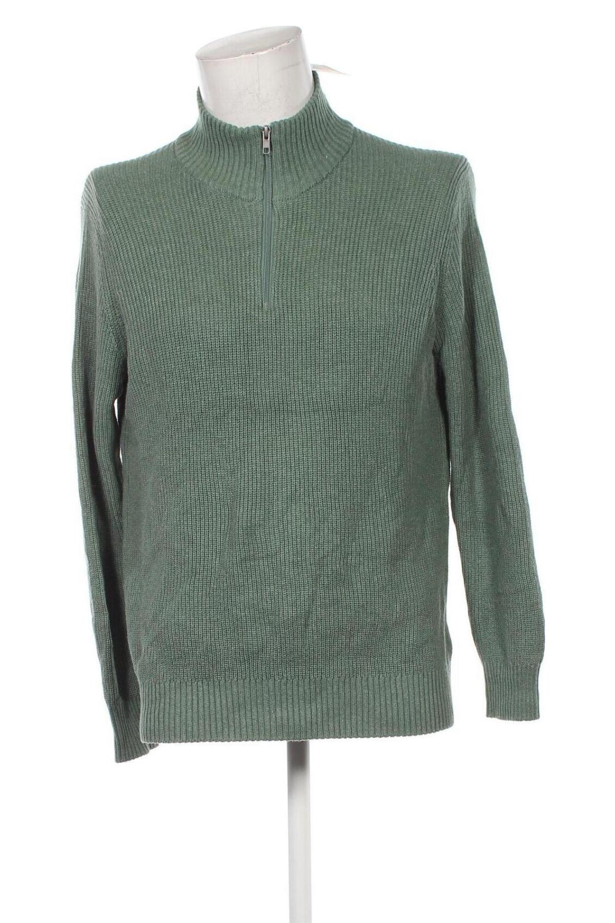 Herrenpullover Up 2 Fashion, Größe L, Farbe Grün, Preis 24,99 €