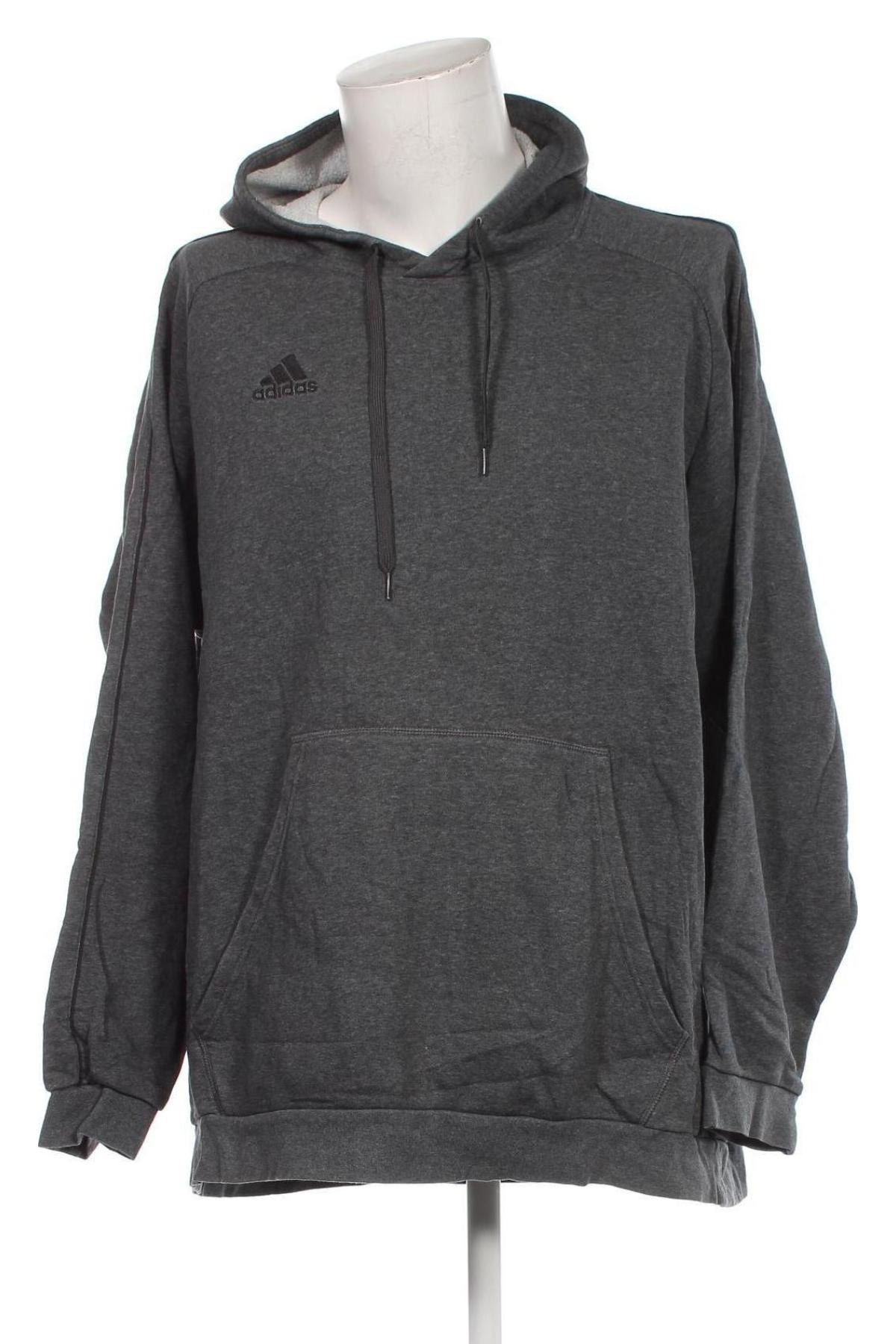 Herren Sweatshirt Adidas, Größe 3XL, Farbe Grau, Preis 38,49 €