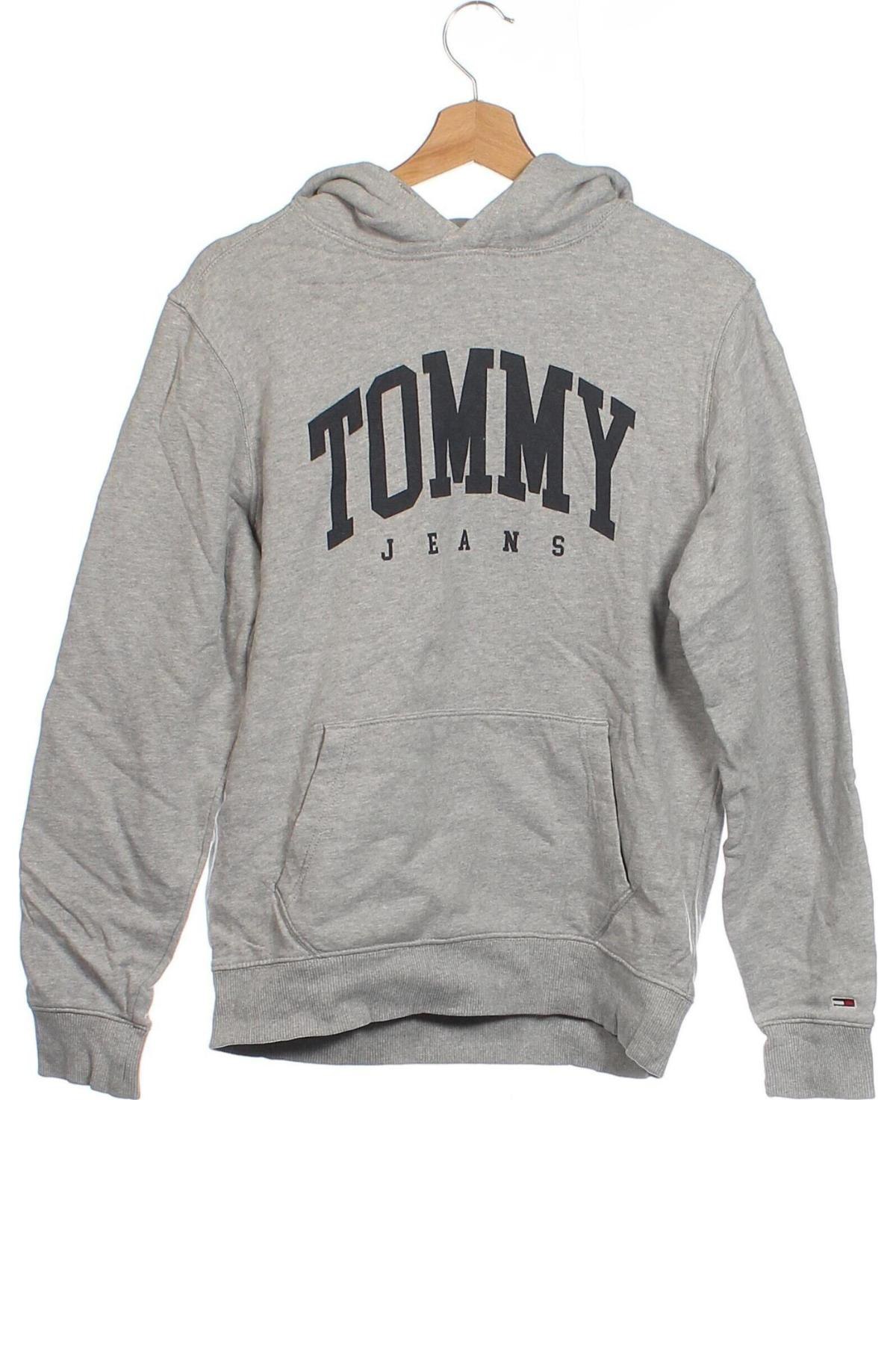 Férfi sweatshirt Tommy Jeans, Méret S, Szín Szürke, Ár 19 099 Ft