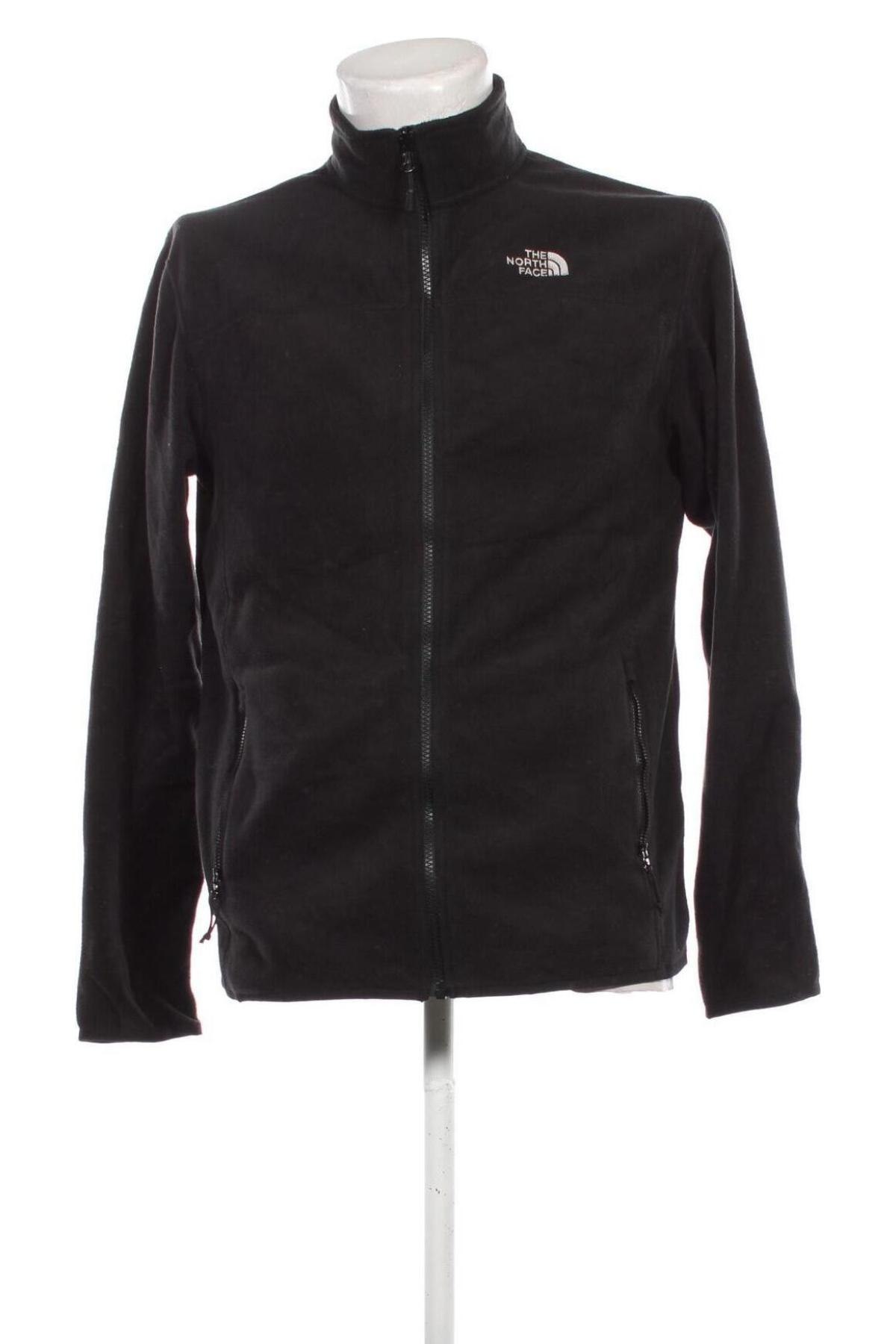 Ανδρική ζακέτα fleece The North Face, Μέγεθος M, Χρώμα Μαύρο, Τιμή 46,99 €