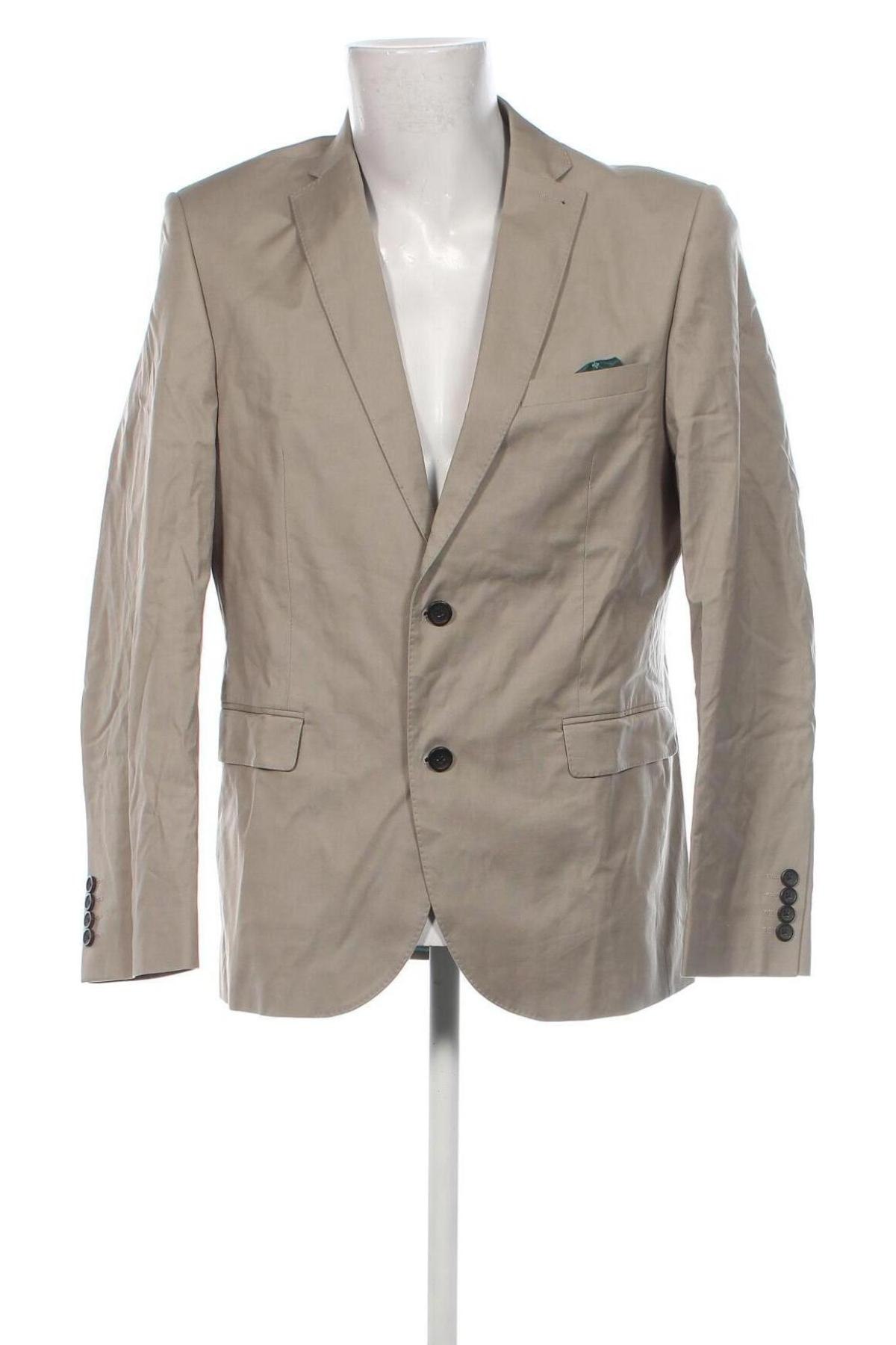 Herren Sakko Nova, Größe XL, Farbe Beige, Preis 16,99 €