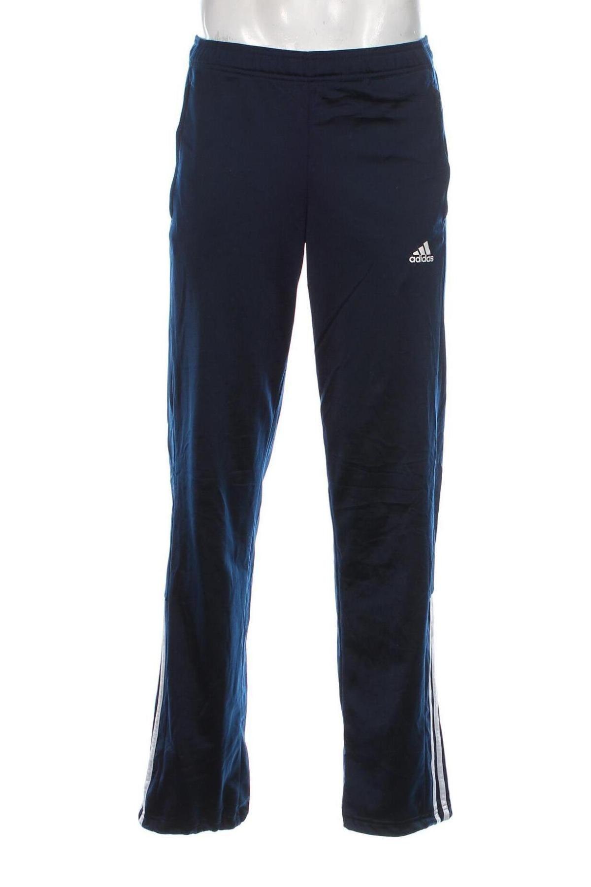 Herren Sporthose Adidas, Größe M, Farbe Blau, Preis € 30,99