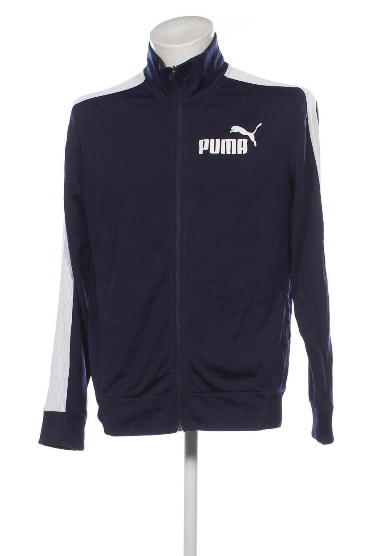 Herren Sportoberteil PUMA, Größe M, Farbe Blau, Preis 33,99 €