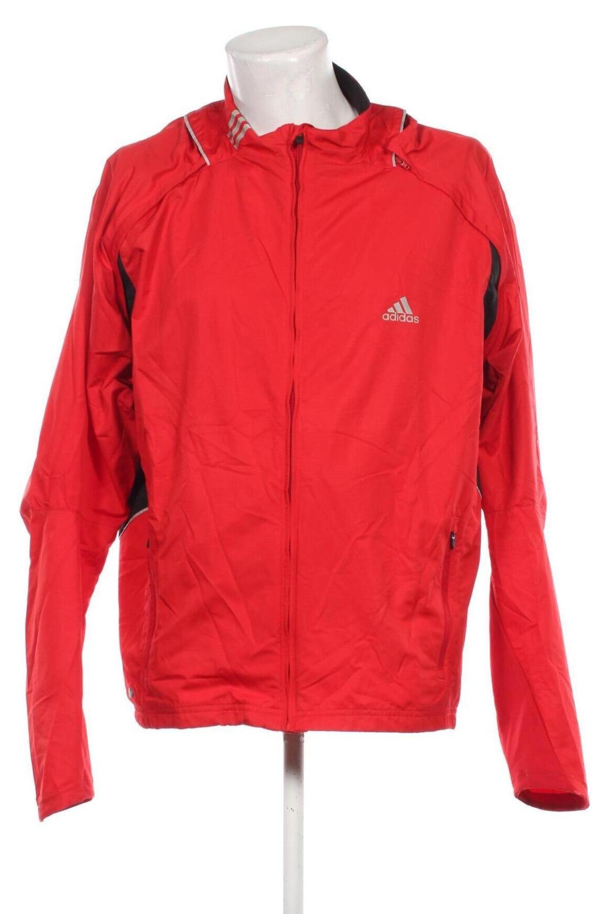 Pánska bunda  Adidas, Veľkosť XXL, Farba Červená, Cena  49,95 €