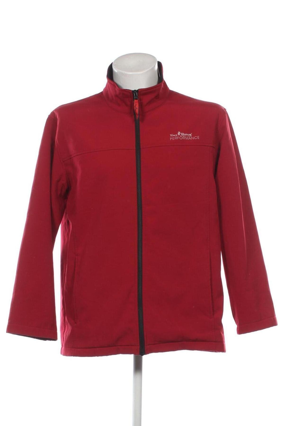 Herrenjacke Tony Brown, Größe XL, Farbe Rot, Preis 16,49 €