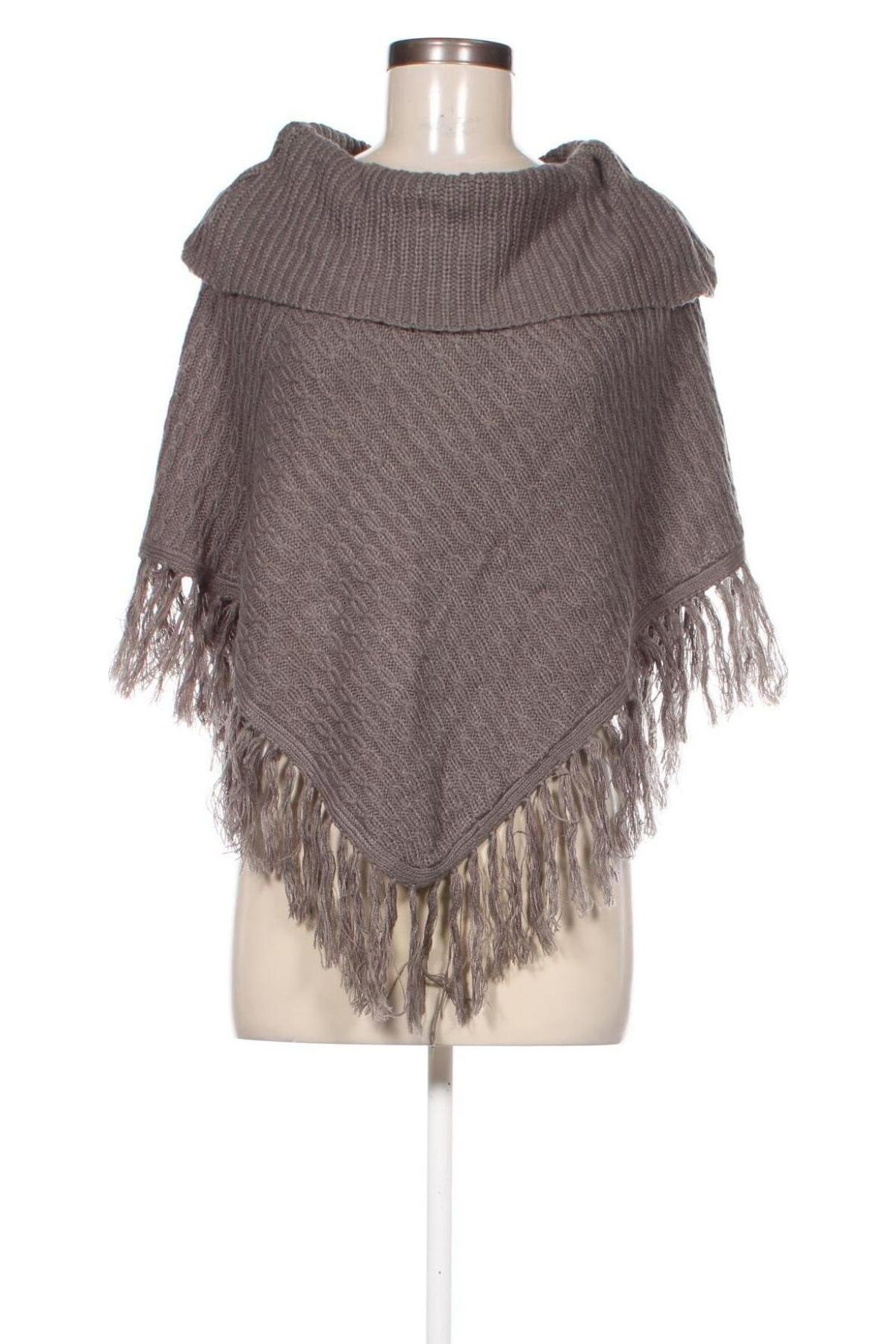 Poncho, Mărime M, Culoare Gri, Preț 95,99 Lei