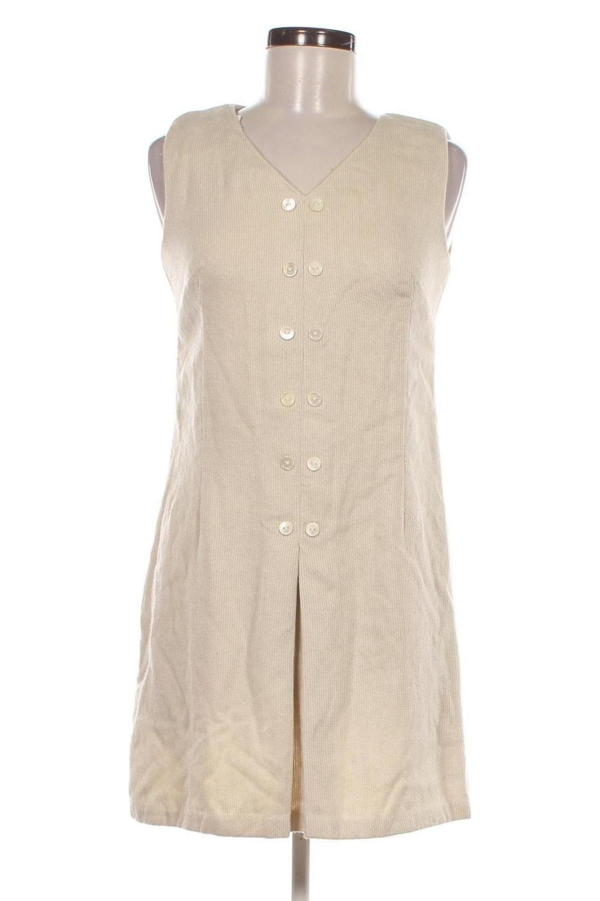 Kleid, Größe M, Farbe Beige, Preis 10,99 €