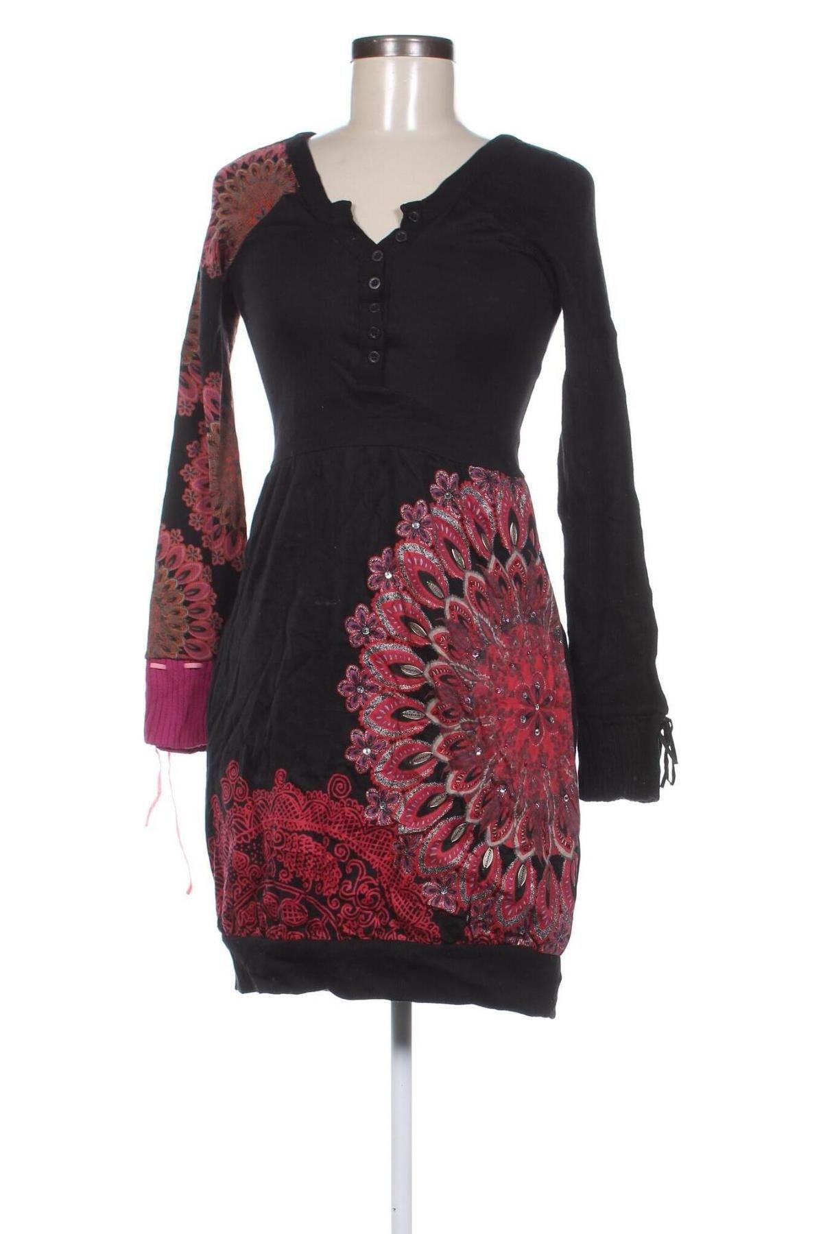 Kleid Desigual, Größe XS, Farbe Mehrfarbig, Preis 57,49 €