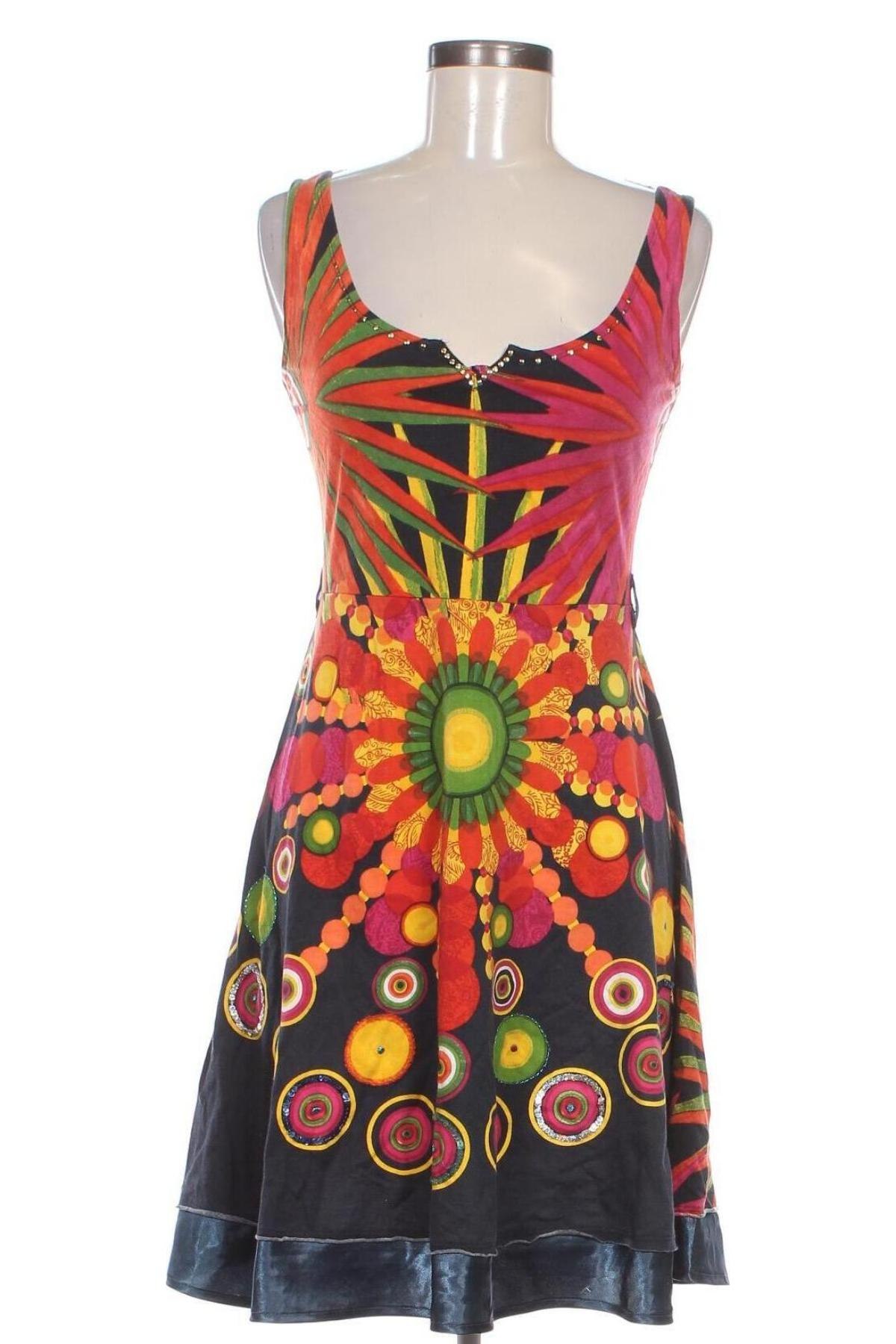 Kleid Desigual, Größe M, Farbe Mehrfarbig, Preis 41,43 €