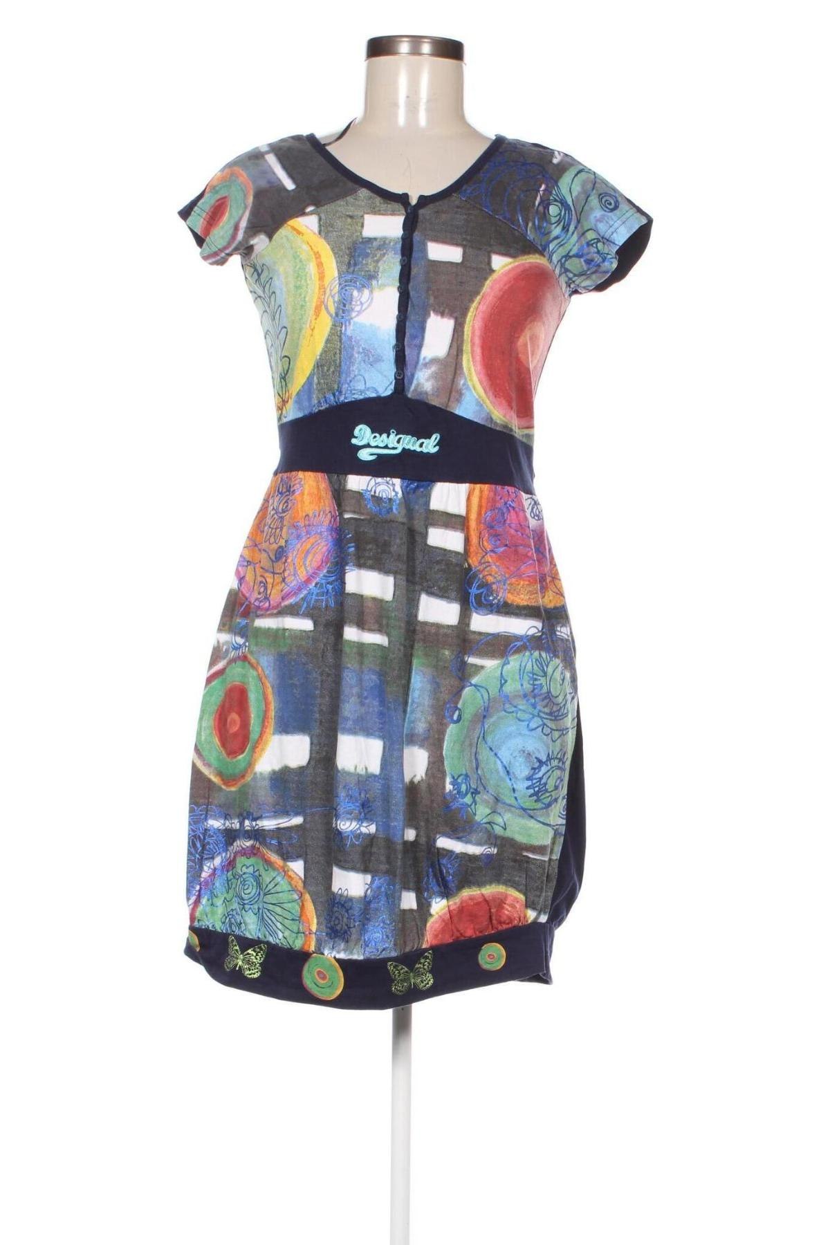 Kleid Desigual, Größe L, Farbe Mehrfarbig, Preis 41,43 €