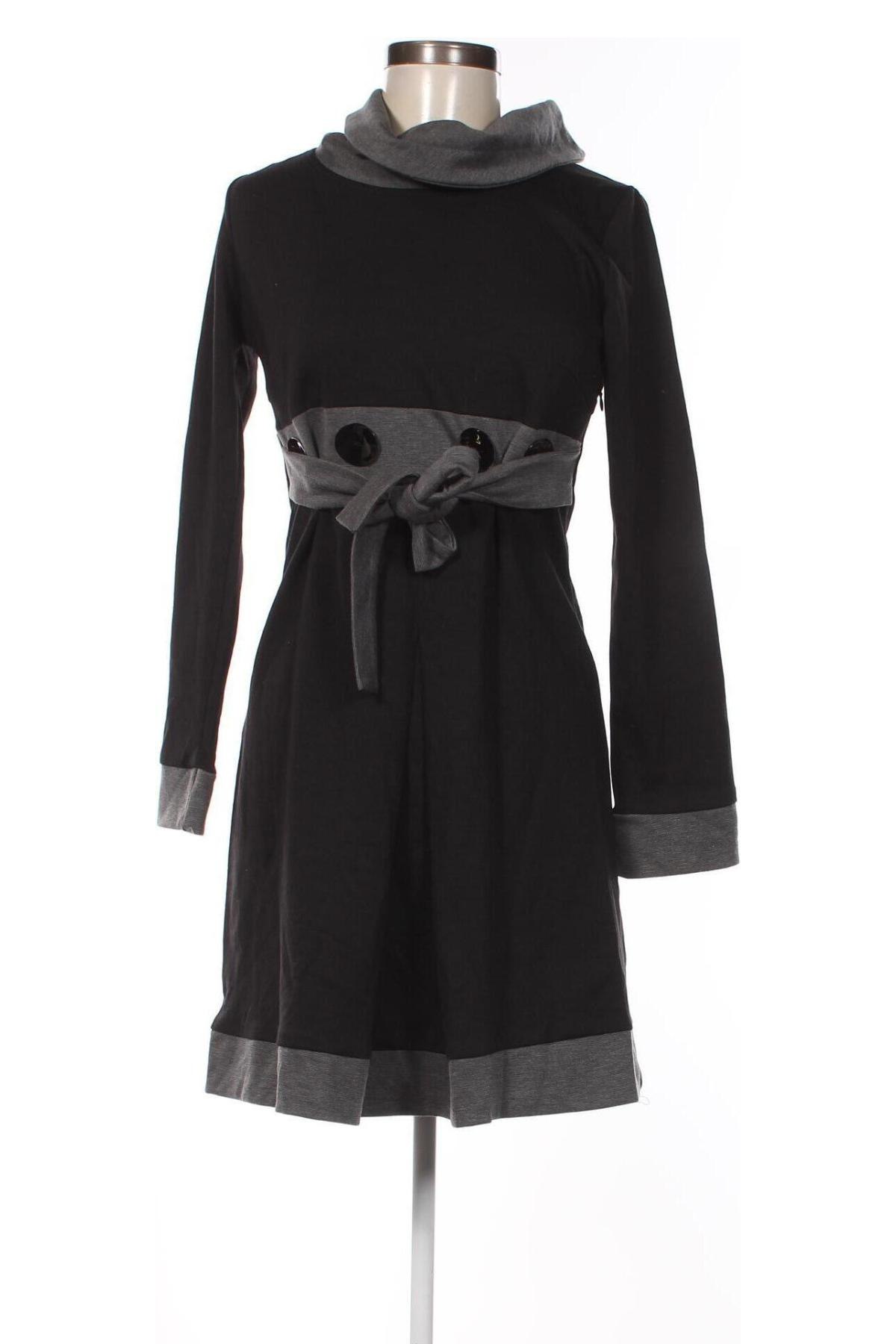 Kleid Made In Italy, Größe M, Farbe Schwarz, Preis 8,49 €