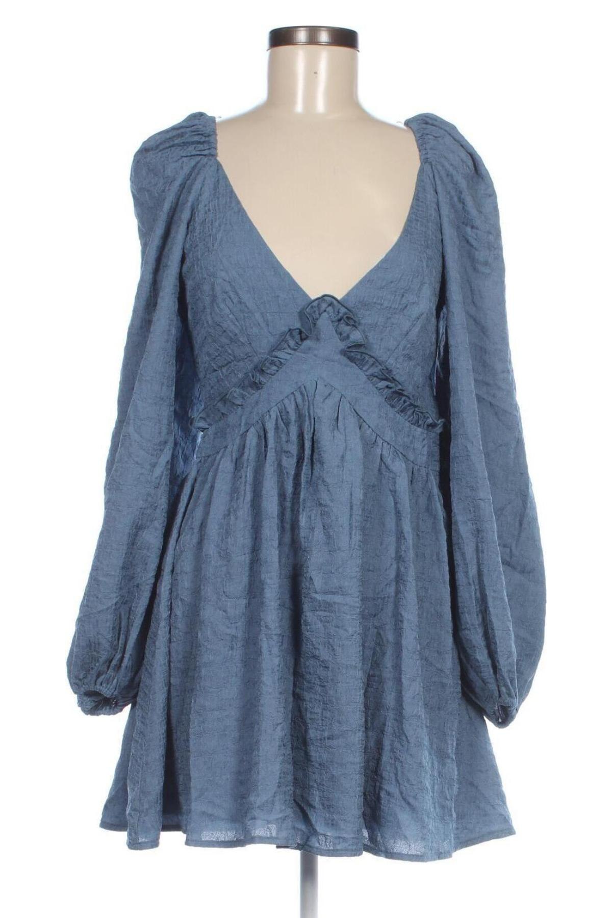 Kleid NA-KD, Größe XS, Farbe Blau, Preis € 33,99