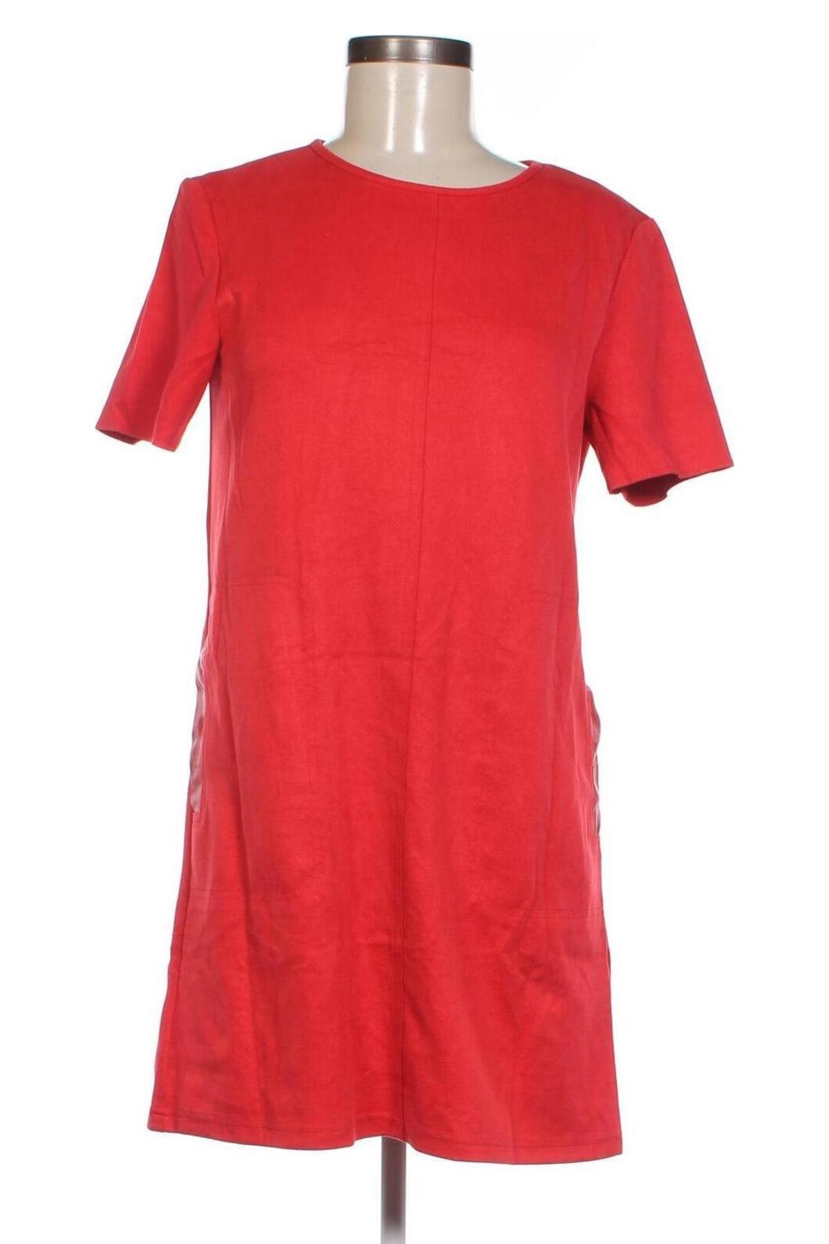 Kleid Zara, Größe S, Farbe Rot, Preis 12,99 €