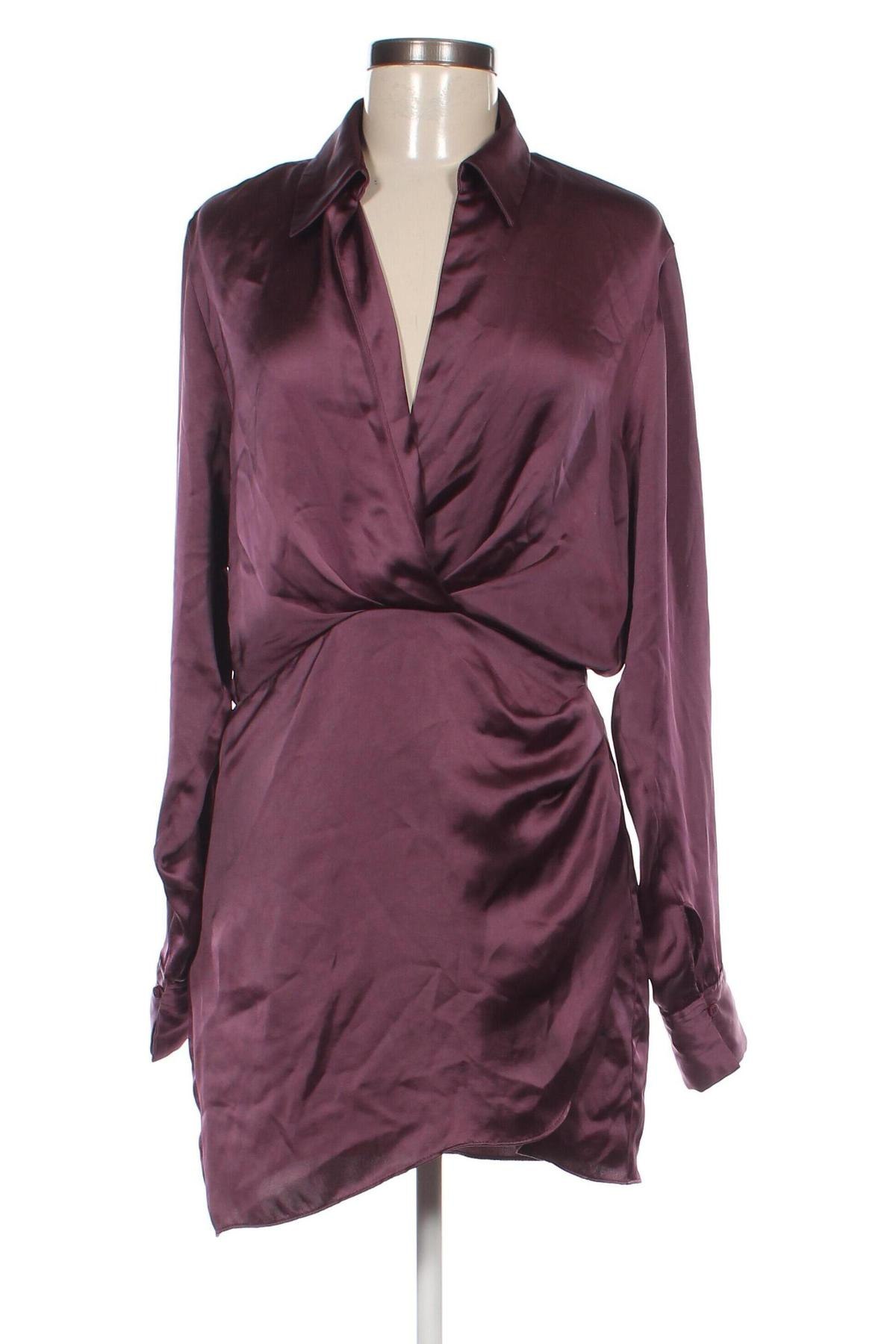 Kleid Zara, Größe M, Farbe Lila, Preis 14,00 €