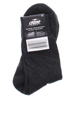 Κάλτσες Crane, Μέγεθος M, Χρώμα Γκρί, Τιμή 9,99 €