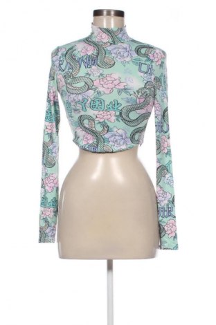 Damen Shirt Bershka, Größe XS, Farbe Mehrfarbig, Preis 9,79 €