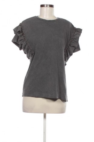 Bluză de femei Bershka, Mărime XS, Culoare Gri, Preț 50,99 Lei