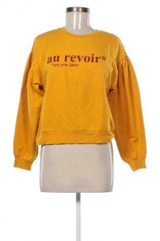 Дамска блуза Bershka, Размер S, Цвят Жълт, Цена 16,99 лв.