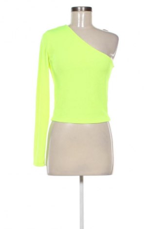 Дамска блуза Bershka, Размер L, Цвят Зелен, Цена 19,99 лв.