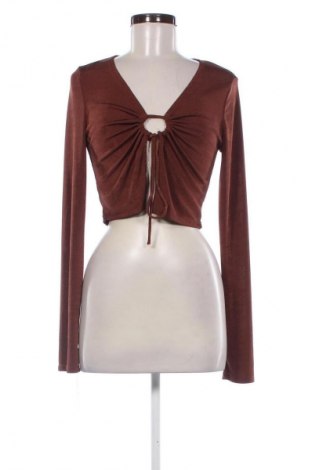 Dámska blúza Bershka, Veľkosť XL, Farba Hnedá, Cena  7,95 €