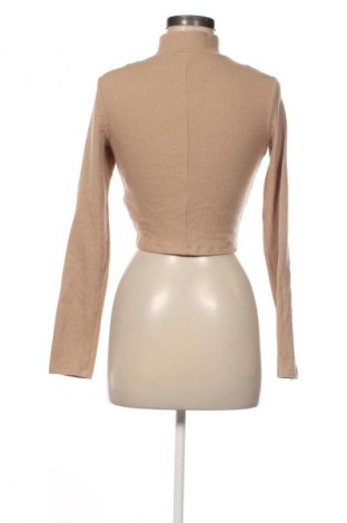 Bluzka damska Bershka, Rozmiar L, Kolor Beżowy, Cena 31,99 zł