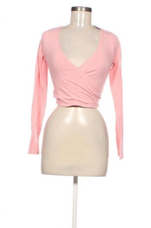 Дамска блуза Bershka, Размер S, Цвят Розов, Цена 9,99 лв.