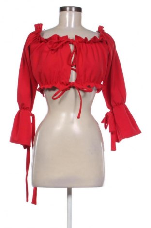 Bluză de femei Boohoo, Mărime S, Culoare Roșu, Preț 38,99 Lei