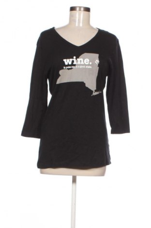 Γυναικεία μπλούζα Chris's Stuff, Μέγεθος XL, Χρώμα Μαύρο, Τιμή 9,72 €