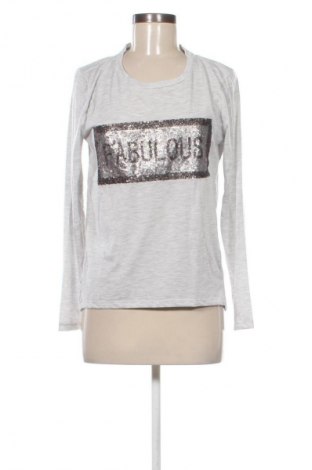 Дамска блуза Clockhouse, Размер M, Цвят Сив, Цена 22,08 лв.