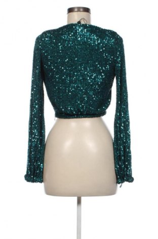 Γυναικεία μπλούζα Club L, Μέγεθος M, Χρώμα Πράσινο, Τιμή 14,99 €
