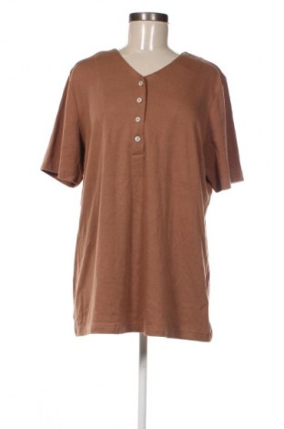 Γυναικεία μπλούζα Creation Atelier, Μέγεθος XL, Χρώμα Καφέ, Τιμή 7,99 €
