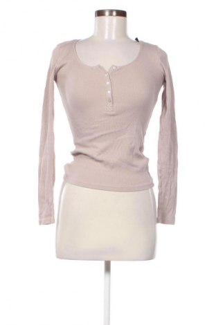 Дамска блуза H&M, Размер XS, Цвят Бежов, Цена 36,11 лв.