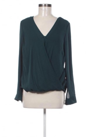 Дамска блуза H&M, Размер L, Цвят Зелен, Цена 13,99 лв.