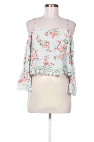 Дамска блуза H&M, Размер M, Цвят Многоцветен, Цена 36,10 лв.