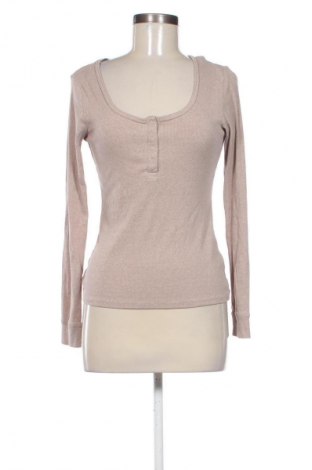 Дамска блуза H&M, Размер S, Цвят Кафяв, Цена 12,99 лв.