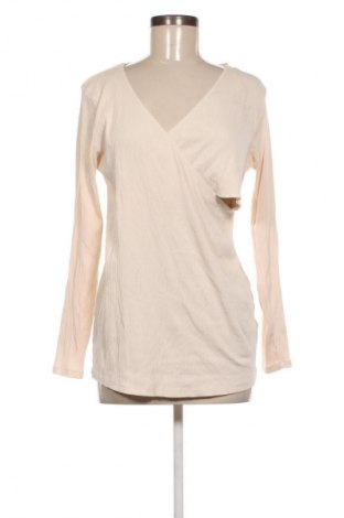 Bluzka damska H&M, Rozmiar L, Kolor Beżowy, Cena 32,99 zł