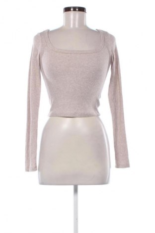 Дамска блуза H&M, Размер XS, Цвят Бежов, Цена 19,00 лв.