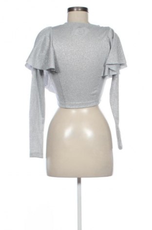 Γυναικεία μπλούζα H&M Divided, Μέγεθος S, Χρώμα Ασημί, Τιμή 8,99 €