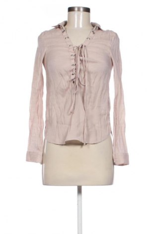 Damen Shirt H&M Divided, Größe XXS, Farbe Aschrosa, Preis 8,99 €