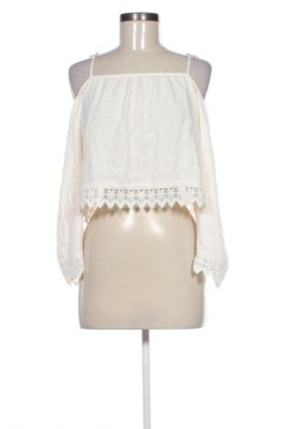 Damen Shirt H&M Divided, Größe XS, Farbe Ecru, Preis 9,72 €