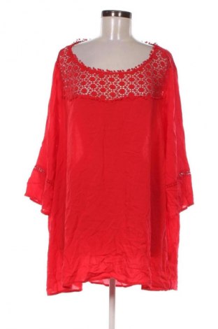Damen Shirt Janina, Größe 3XL, Farbe Rot, Preis 7,99 €