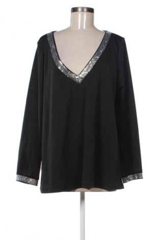 Дамска блуза JustFashionNow, Размер XL, Цвят Черен, Цена 6,99 лв.