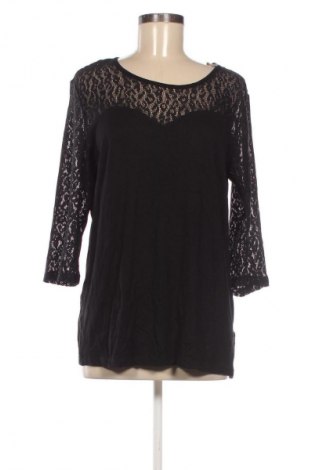 Bluzka damska Laura Torelli, Rozmiar L, Kolor Czarny, Cena 21,99 zł