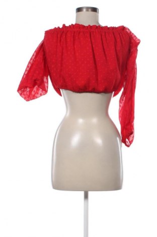 Dámska blúza Linn Ahlborg x NA-KD, Veľkosť M, Farba Červená, Cena  14,00 €